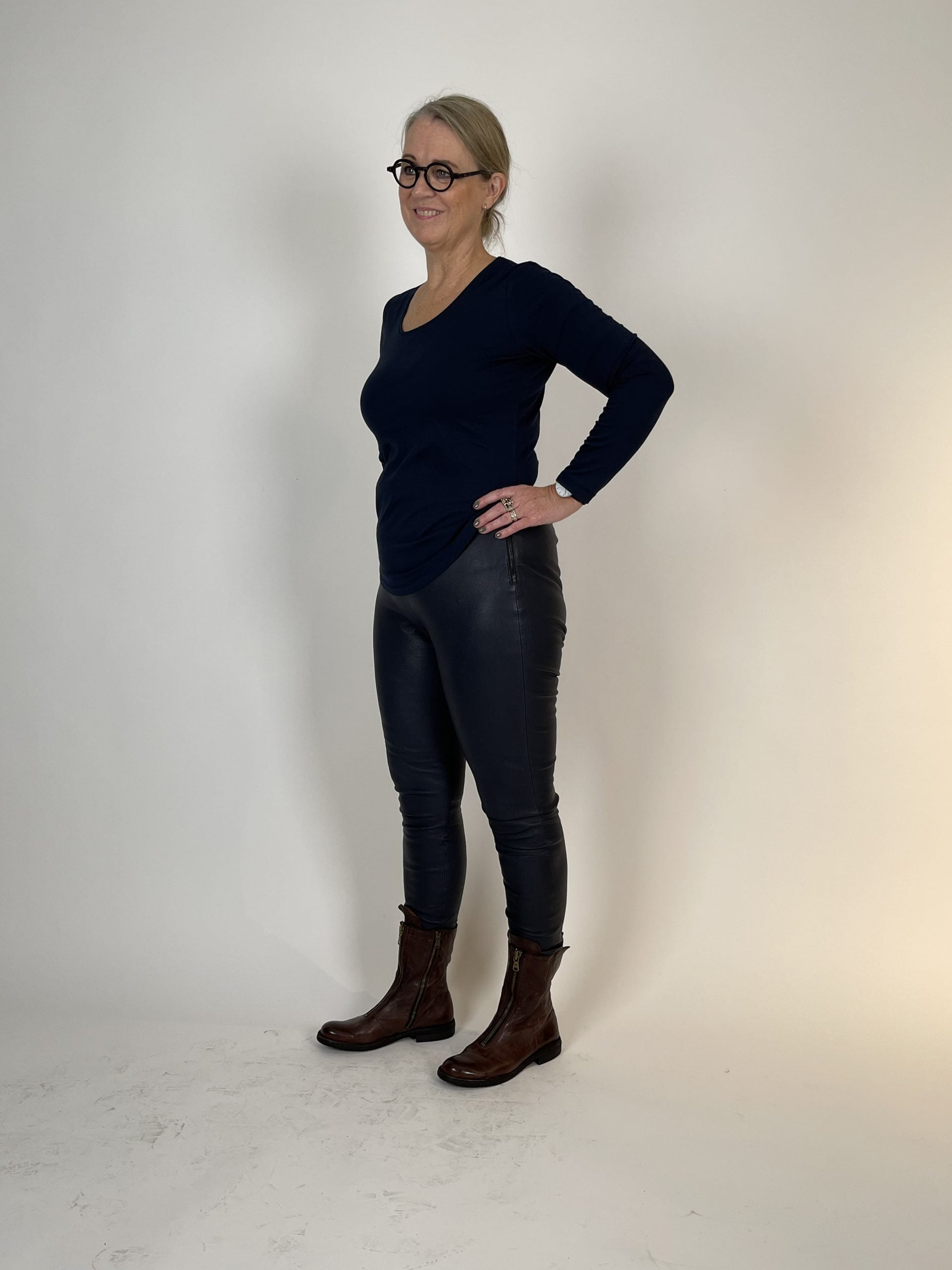 Blå Leggins