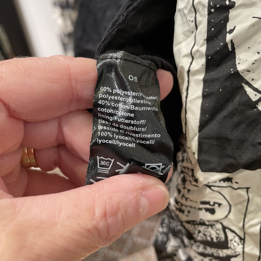 BLACK LABEL nederdel